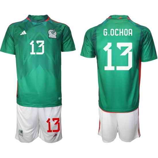 Men FIFA 2022 Mexico Soccer Jersey 009